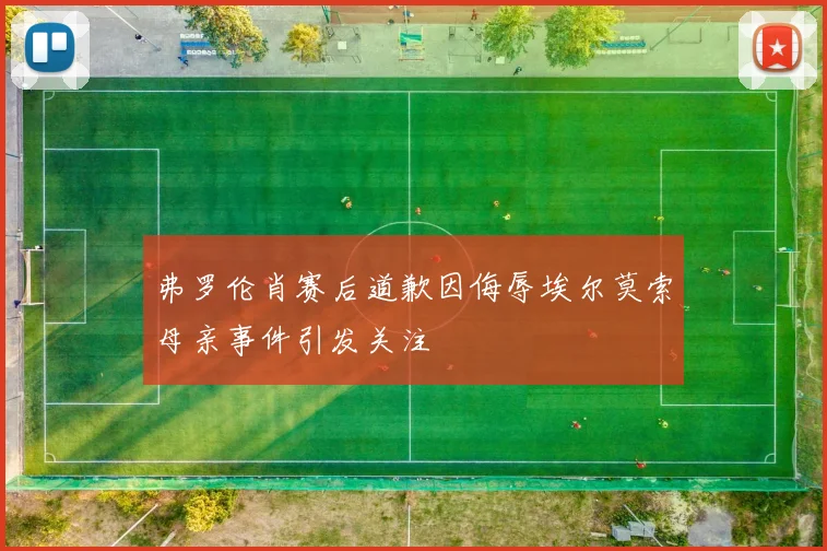 弗罗伦肖赛后道歉因侮辱埃尔莫索母亲事件引发关注